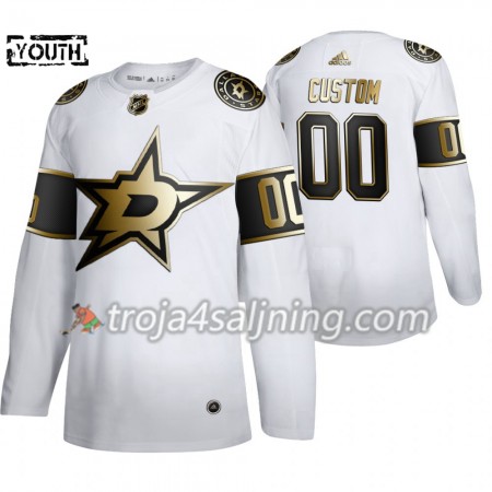 Dallas Stars tröja Customized 2019-2020 Adidas Golden Edition Vit Authentic - NHL Tröjor Barn